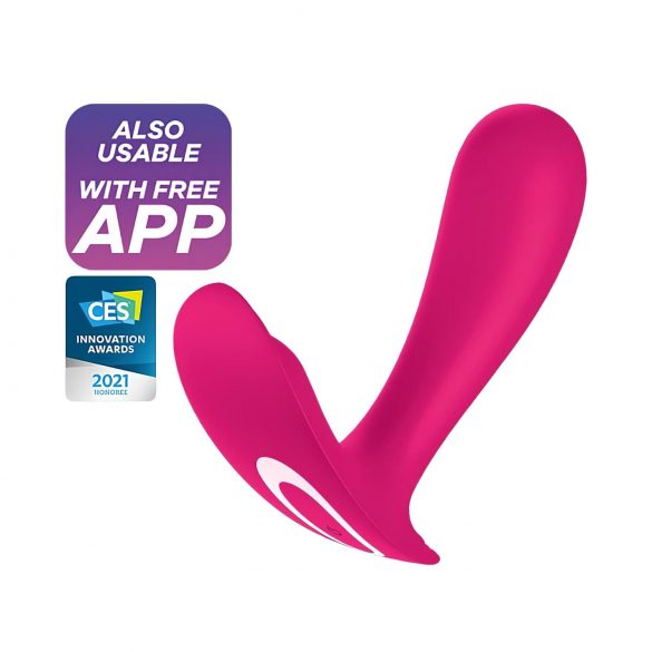 Satisfyer Top Secret - vibrador inteligente de 2 motores (rosa)