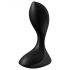 Satisfyer Backdoor Lover - vibrador anal recargable y resistente al agua (negro)