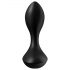 Satisfyer Backdoor Lover - vibrador anal recargable y resistente al agua (negro)