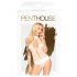 Penthouse Perfect Lover - body con cuello halter (blanco) - M/L