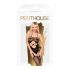 Penthouse Hot Nightfall - Set de red negro abierto y zigzag - XL