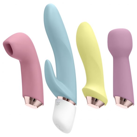 Set de vibradores Satisfyer Marvelous Four - 4 piezas recargables