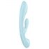 Satisfyer Triple Oh: vibrador con brazo clitorial (azul)