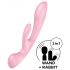 Satisfyer Triple Oh - vibrador triple acción (rosa)