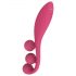 Satisfyer Tri Ball 1 - vibrador multifuncional recargable (rojo)