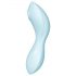 Satisfyer Curvy Trinity 5+ - vibrador inteligente 2 en 1 (azul)