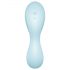 Satisfyer Curvy Trinity 5+ - vibrador inteligente 2 en 1 (azul)