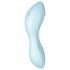 Satisfyer Curvy Trinity 5+ - vibrador inteligente 2 en 1 (azul)