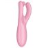 Satisfyer Threesome 4 - Vibrador inteligente clitoral (rosa)