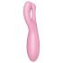 Satisfyer Threesome 4 - Vibrador inteligente clitoral (rosa)