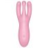 Satisfyer Threesome 4 - Vibrador inteligente clitoral (rosa)