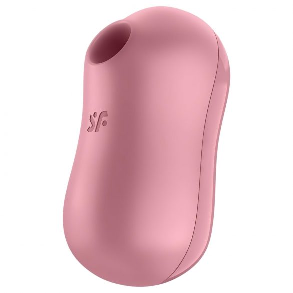 Satisfyer Cotton Candy - vibrador de clítoris con ondas (coral)