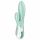 Satisfyer Air Pump Bunny 5 - vibrador inteligente inflable (menta)