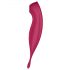 Satisfyer Twirling Pro - vibrador 2en1 inteligente (rojo)