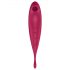 Satisfyer Twirling Pro - vibrador 2en1 inteligente (rojo)