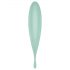 Satisfyer Twirling Pro - Vibrador 2en1 inteligente (menta)