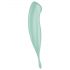 Satisfyer Twirling Pro - Vibrador 2en1 inteligente (menta)