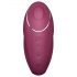 Satisfyer Tap & Climax 1 - Vibra 2 en 1 y estimulador clitorial (rojo)