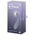 Satisfyer G-Force - Vibrador G-punto recargable y resistente al agua (lila)