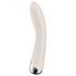 Satisfyer Spinning Vibe 1 - vibrador con cabeza giratoria para el punto G (beige)