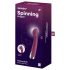 Satisfyer Spinning G-Spot 1 - Vibrador rotante para el punto G (rojo)