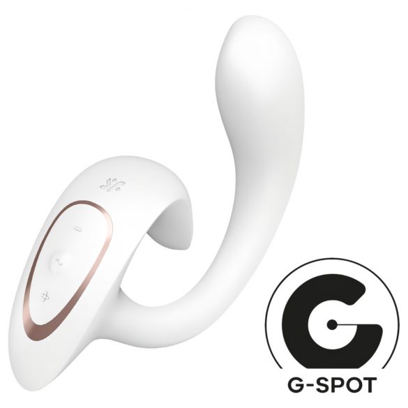 Satisfyer G para Diosa 1 - Vibra Clítoris y Punto G (blanco)