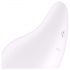 Satisfyer Dew Drop - recargable, impermeable estimulador de clítoris (blanco)