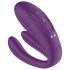 Mrow - vibrador doble recargable y resistente al agua (lila)