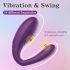 Mrow - vibrador doble recargable y resistente al agua (lila)