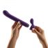 Palo Mágico - vibrador con brazo intercambiable (lila)