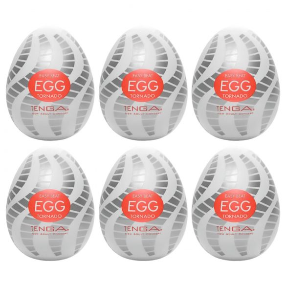 TENGA Egg Tornado - Huevo masturbador (6uds)