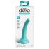 Dillio Five Curioso - dildo silicona (15cm) - turquesa