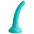 Dillio Five Curioso - dildo silicona (15cm) - turquesa