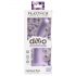 Dillio Curioso Cinco - Dildo de silicona con base (15cm) - morado