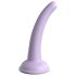 Dillio Curioso Cinco - Dildo de silicona con base (15cm) - morado