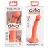 Dillio Secret Explorer - Dildo glande (17cm) - naranja