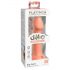 Dillio Big Hero - Dildo silicona con ventosa (17cm) - naranja