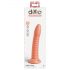 Dillio Salvaje - dildo texturizado (19cm) - naranja