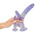 Cristal Claro - set de dildos anales entrenadores - 3 piezas (transparente-azul)