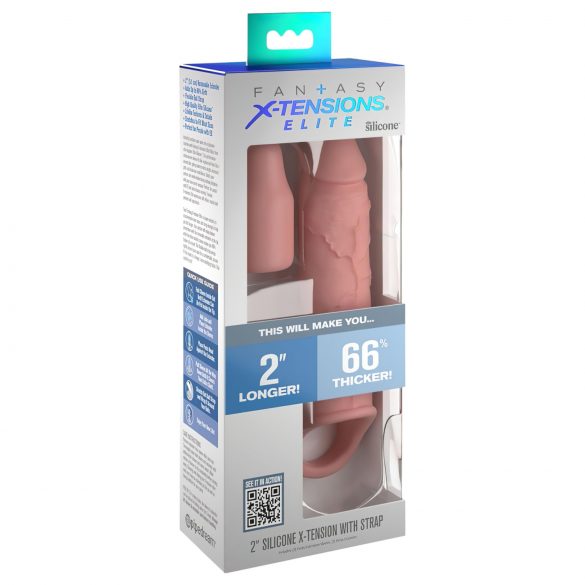 X-TENSION Elite 2 - Funda Extensora con Anillo (Natural)