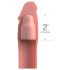 X-TENSION Elite 2 - funda para pene ajustable (natural)