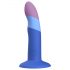 ROMP Piccolo - Dildo flexible de silicona (azul-violeta)