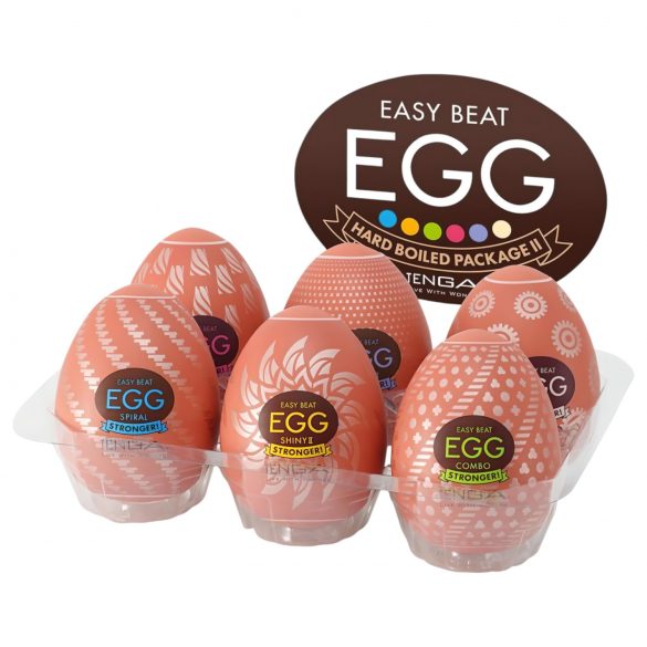 TENGA - Set de 6 huevos de masturbación más intensos