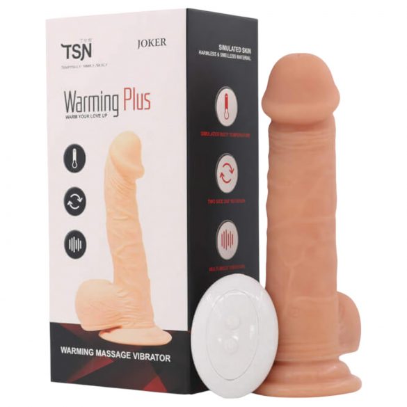 Lonely Swinging: Vibrador rotativo recargable con control remoto (natural)