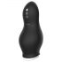 Dragón Solitario - masturbador vibrador negro recargable