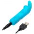 Happyrabbit Mini - vibrador bala conejito recargable (azul)