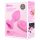 b-vibe corazón - vibrador anal inalámbrico (rosa)