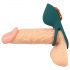 Vibrador 4 en 1 con control remoto para parejas (turquesa)