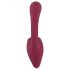 Javida - 2en1 vibrador con lengua (rojo)