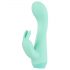 Cuties Mini 4 - vibrador conejito recargable y resistente al agua (verde)